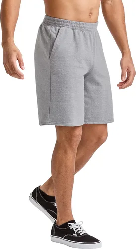 Miniatura 4 de Hanes Originals - Pantalones cortos deportivos de rizo francés para hombre, pantalones cortos atléticos sin cierre, 9 pulgadas