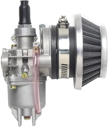 Filtro de aire de carburador de carburador de motor de 2 tiempos compatible con 43cc 47cc 49cc Mini Quad Moto ATV Dirt Pocket Bike MiniMoto