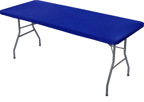 Miniatura 8 de CHENGU Mantel de elastano, ajustable, elástico, ajustable, para mesa de picnic, lavable, plegable, mantel rectangular de poliéster para fiesta
