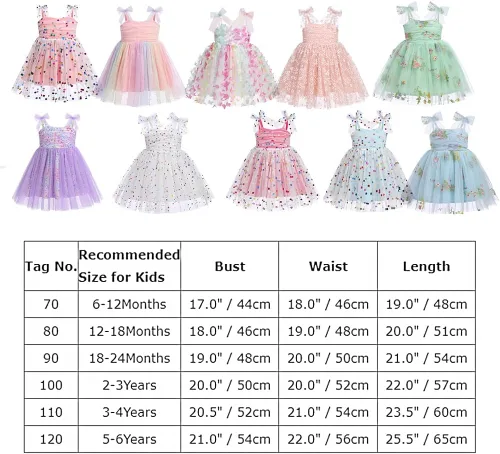 Miniatura 7 de Vestido tutú de verano para niñas pequeñas, sin espalda, vestido de princesa para fiesta de cumpleaños, lentejuelas con volantes, tul con lazo