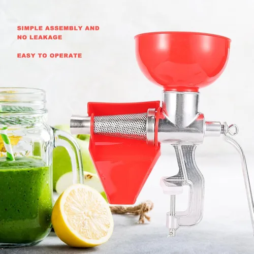 Miniatura 4 de Exprimidor manual grueso de aleación de aluminio para fruta tomate limón naranja verduras herramienta de cocina