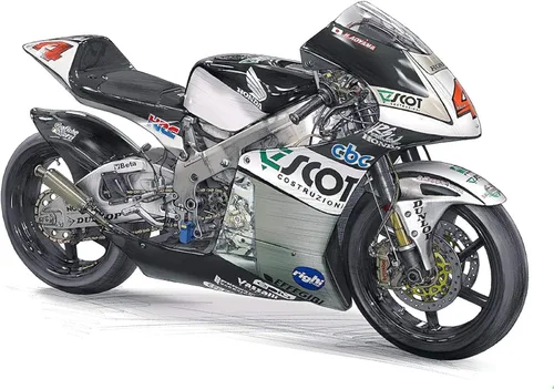 Miniatura 10 de Hasegawa Kit modelo Honda RS250RW a escala 1:12