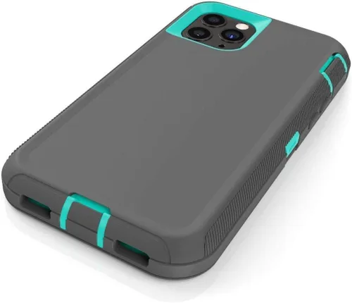Miniatura 4 de Defender - Funda protectora compatible con iPhone 12 Pro Max, funda híbrida a prueba de golpes, diseño de doble capa, cubierta dura diseñada