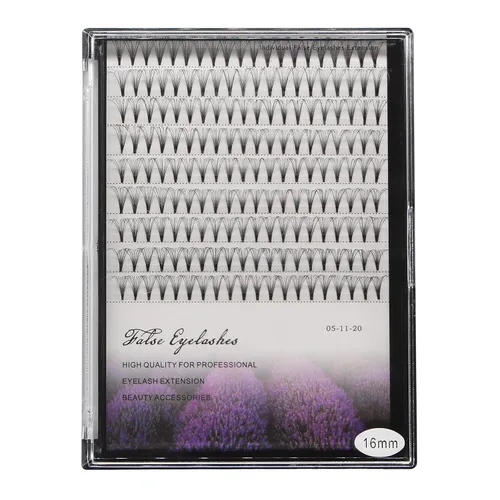 Miniatura 7 de Extensiones de pestañas postizas con volumen 20D, tallo corto, rizo D, grosor de 0.003 in, pestañas postizas individuales, suaves y ligeras