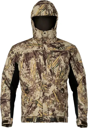 Miniatura 9 de First Lite Parka de refugio para hombre - Abrigo de caza de pato de camuflaje con aislamiento impermeable