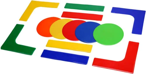 LIOOBO 13 marcadores de puntos para cancha de tenis, líneas de límite, marcadores de punto de pista de pickleball para niños, baloncesto, fútbol,