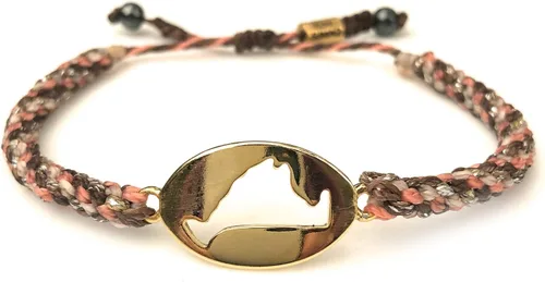 Miniatura 21 de Rumi Sumaq Pulsera de cuerda náutica para hombres, mujeres y niños - Resistente al agua, con nudo manual ajustable - Estilos de mapa de la isla