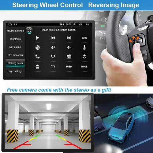 Miniatura 7 de Radio de coche estéreo unidad principal para Ford F150 2009 2010 2011 2012 2013 2014 con Carplay inalámbrico Android Auto 10 pulgadas pantalla