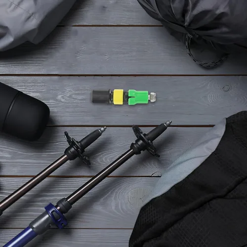 Miniatura 6 de Accessories Cane Expansion Tubes Trekking Expansion Tube Trekking Pole Lock Trekking Stick Internal Lock Green