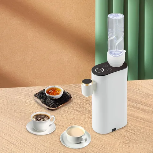 Miniatura 8 de Dispensador de agua caliente instantáneo, dispensador de agua mineral/embotellada, 5 opciones de temperatura, calentador de agua portátil de 1500 W