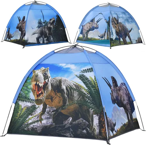 Tienda de juegos para niños con dinosaurios, juguetes de dinosaurios para niños, tienda de campaña desplegable para diversión en interiores y