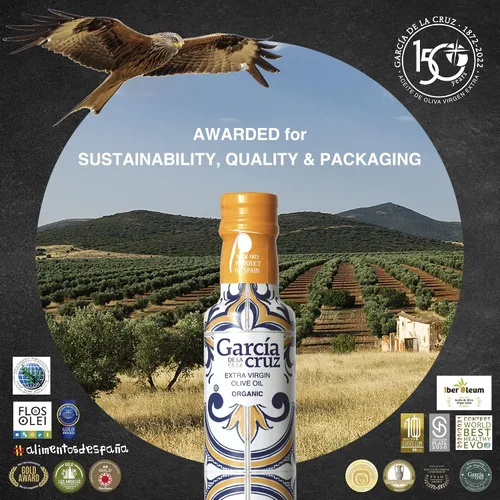 Miniatura 7 de GARCÍA DE LA CRUZ - Aceite de oliva extra virgen orgánico, Aceite Premium Maestro Molinero, Tonos almendra y tomate, Cuerpo suave, Origen en España