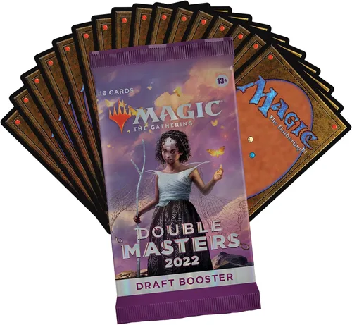 Miniatura 4 de Magic: The Gathering Double Masters 2022 Draft Booster Box 24 paquetes (384 cartas mágicas)