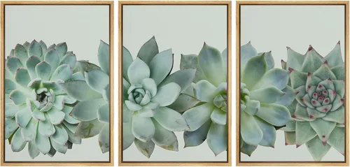 Miniatura 25 de wall26 Lienzo enmarcado para pared, juego de arte rojo, verde y amarillo, bosque de montaña otoñal, naturaleza, desierto, fotografía, realismo