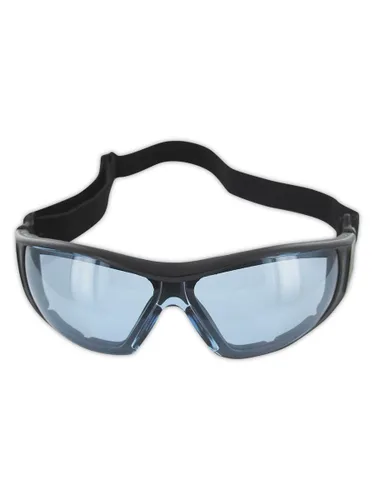 Miniatura 2 de MAGID Gafas de seguridad con patillas y correa extraíble, 2 pares, tamaño (G919)