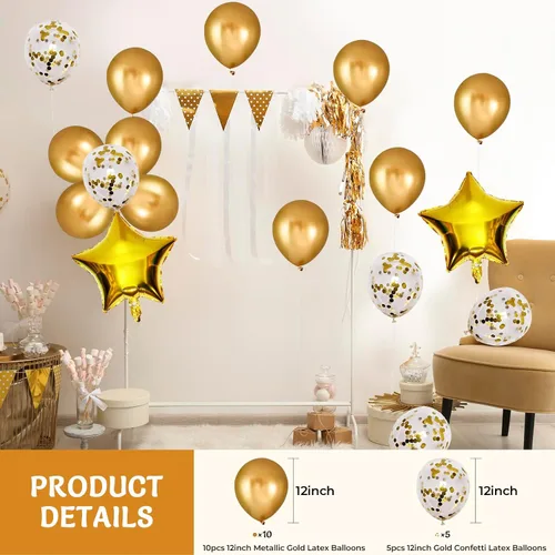 Miniatura 4 de Gold Birthday Decorations Golden Birthday Decor Golden Birthday Decorations For Girls Gold Party Decor Golden Girls Party Supplies Golden Girls