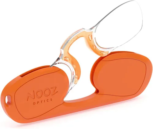 Miniatura 6 de NOOZ Armless Reading Glasses for Women & Men – Ultra-Lightweight 6g - Presbyopia Readers with Keychain Case - Rectangular