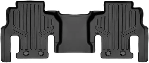 Miniatura 8 de SMARTLINER Juego de alfombrillas de 3 filas de ajuste personalizado para todo tipo de clima, compatible con Jeep Grand Wagoneer 2022-2025