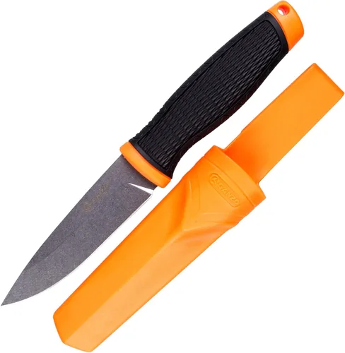 Miniatura 3 de Ganzo G806-OR Cuchillo de hoja fija 8CR14 Hoja de acero inoxidable Mango ergonómico antideslizante Camping Caza Pesca al aire libre EDC Cuchillo