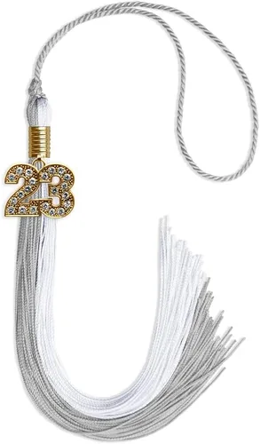 Miniatura 151 de Endea Graduation Borla de doble color con dije dorado (negro/oro brillante, 2022)