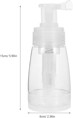 Miniatura 2 de Fomiyes Botella de polvo de viaje para bebé con recipiente de polvo suelto y soplo suave para una fácil aplicación de 5.90 x 2.36 x 2.36 pulgadas