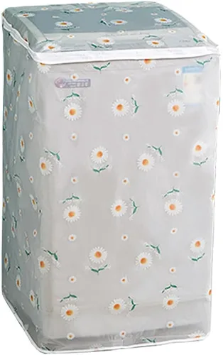 Funda para lavadora, cubierta para lavadora y secadora, protector a prueba de polvo e impermeable para electrodomésticos de lavado (carga superior)
