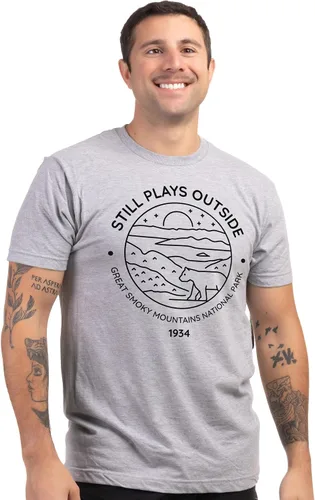 Miniatura 90 de Camiseta de senderismo Still Plays Outside Divertida camiseta para excursionista, camping, campista, al aire libre, hombres y mujeres