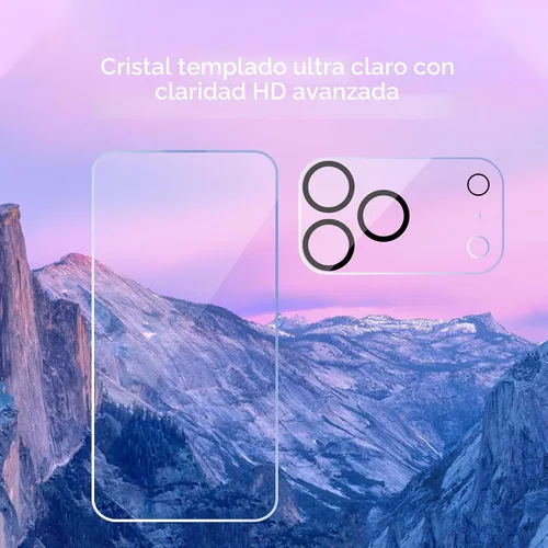 Miniatura 3 de Ailun Paquete de 3 protectores de pantalla para iPhone 17 Pro Max [6.9 pulgadas] + 3 protectores de lente de cámara con marco de instalación