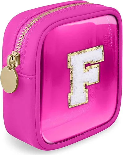 Miniatura 56 de Bolsa de Maquillaje Transparente Pequeña Bolsa de Cosméticos Bolsa de Viaje de Artículos de Aseo Bolsa Transparente con Cremallera Bolso Organizador