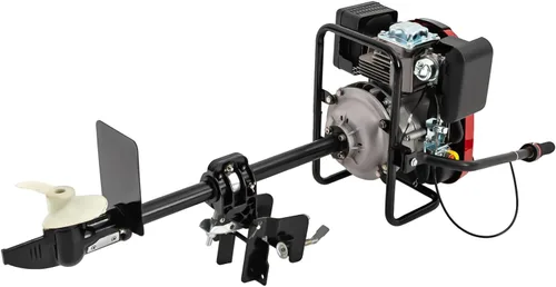 Miniatura 6 de Motores fueraborda 196CC Motor de barco de 4 tiempos Motor de barco resistente con refrigeración por aire y sistemas de encendido TCI Motor fuera