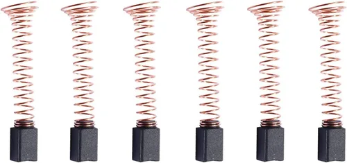 6 cepillos de motor de carbono compatibles con Dremel 90930-05 Pieza de reparación de cepillos para 275, 285, 300, 395, 595 (tipo 3, 4, 5)