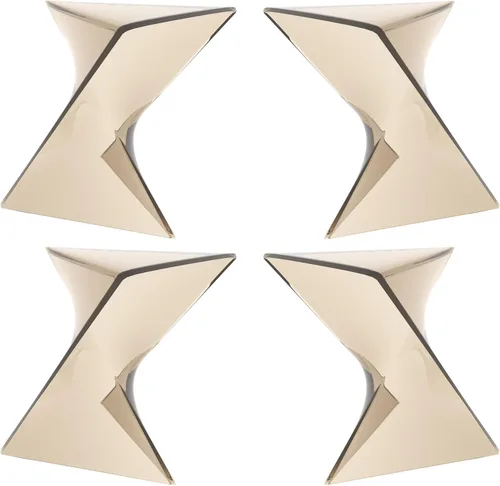 Miniatura 7 de LeisureMod Randolph - Mesa auxiliar apilable de 15.75 pulgadas, resistente a la intemperie, versátil mesa auxiliar triangular de plástico para sala