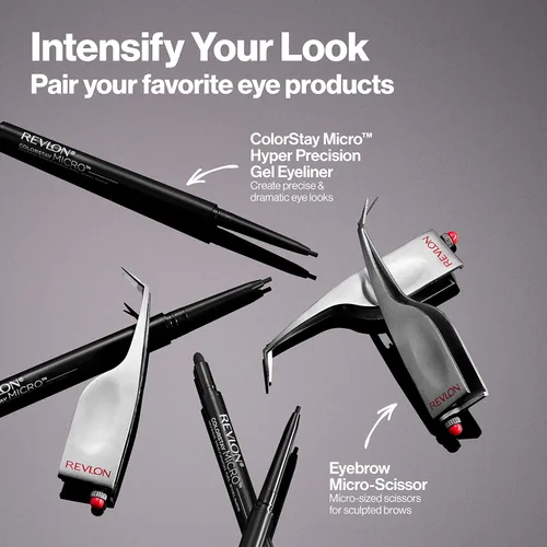 Miniatura 9 de Revlon ColorStay - Delineador de ojos de gel, maquillaje de ojos Micro Hyper Precision con difuminador integrado, impermeable, de larga duración