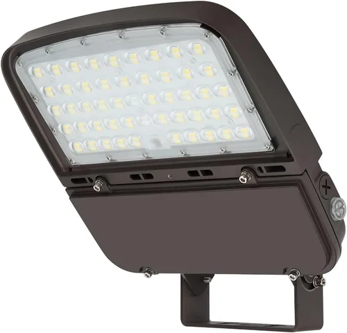 kadision Luz LED de estacionamiento de 150 W/100 W/75 W ajustable, 22500 lm (150 lm/W) 5000 K 100-277 V, luz LED impermeable con fotocélula del