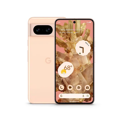 Google Pixel 8 - Smartphone Android desbloqueado con cámara Pixel avanzada, batería de 24 horas y potente seguridad - Rosa - 128 GB