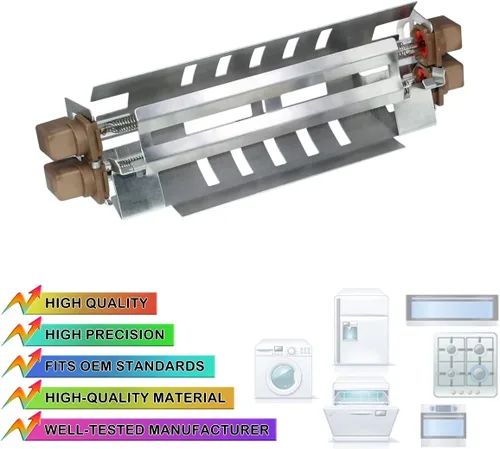 Miniatura 3 de WR51X10101 - Pieza de repuesto para calentador de descongelación de refrigerador compatible con refrigeradores GE Reemplaza 1399613, AH1993872