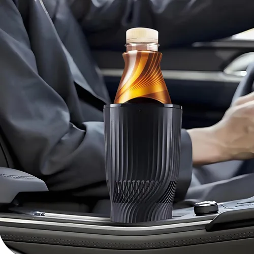 Miniatura 8 de Smart 2 en 1 calentador de taza de coche enfriador de taza de viaje calentada, control de temperatura, calentador de café de coche taza de café