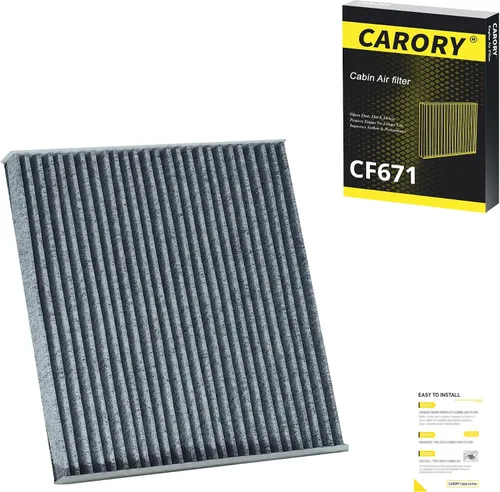 Miniatura 20 de Filtro de aire de cabina con carbón activado para Honda 2017-2025 CR-V, Civic 2016-2025, Fit 2009-2020, HR-V 2016-2025, Odyssey 2018-2025, Insight