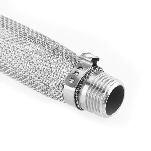 Miniatura 8 de Fdit Filtro de malla de acero inoxidable de grado 304 de 12 pulgadas/6 pulgadas, herramienta de filtro de cerveza Brew Hop para o Mash Tun 1/2