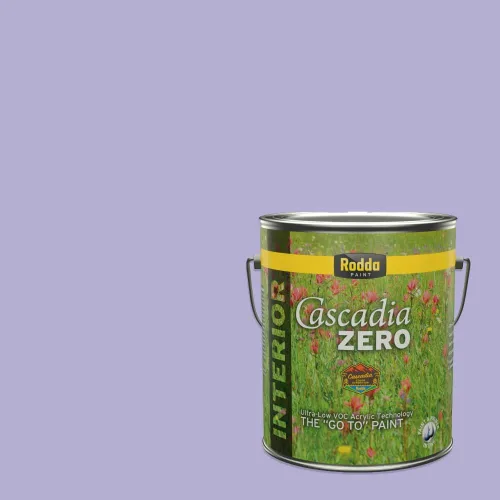 Miniatura 79 de Rodda Paint CASCADIA XL Pintura e imprimación de satén exterior en uno, cuarto de galón, bikini lavanda
