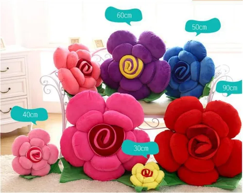 Miniatura 3 de Almohada de flores, cojín, almohada, decoración de dormitorio de oficina