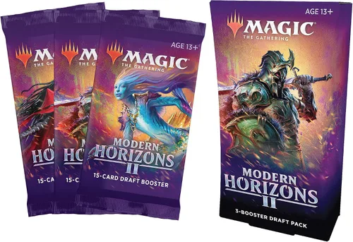 Miniatura 5 de Magic: The Gathering Horizontes modernos 2 (Modern Horizons 2) Paquete múltiple para juego 3 potenciadores de juego (Draft Boosters)