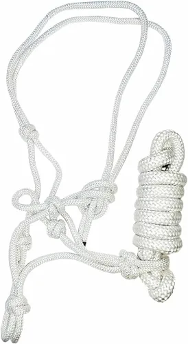 Miniatura 6 de Saddlesworld Cabestro de entrenamiento de cuerda para caballos con cuerda