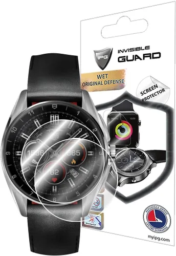 IPG TAG HEUER Calibre E4 (1.654 in) Smartwatch Protector de pantalla de hidrogel (2 unidades) Película transparente HD invisible Protector