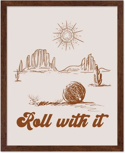 Miniatura 12 de Poster Master Póster de You've Yeed Your Last Haw - Impresión retro de vaquero marrón - Arte occidental - Arte moderno - Arte del salvaje oeste