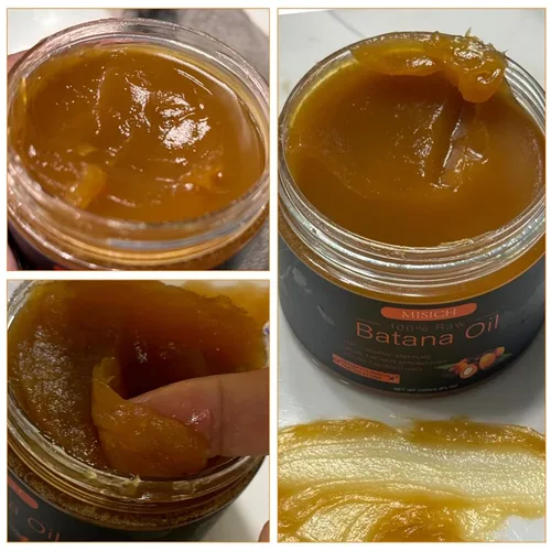 Miniatura 7 de MISICH Aceite de batana crudo para el crecimiento del cabello, pasta de aceite de Botana 100% natural puro de Honduras, mascarilla orgánica sin