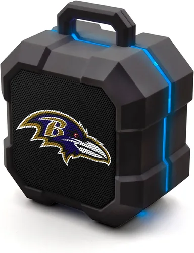 Miniatura 14 de SOAR NFL Shockbox - Altavoz Bluetooth inalámbrico LED, resistente al agua, IPX4, 5.0 Bluetooth con más de 5 horas de tiempo de reproducción, pequeño