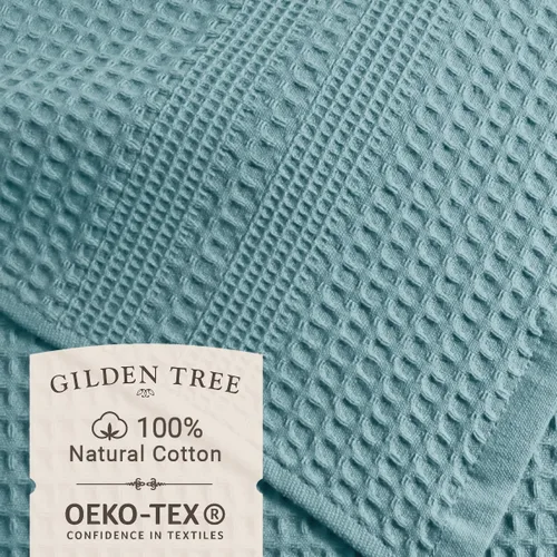 Miniatura 2 de GILDEN TREE Sábana de Baño Waffle Toallas de Baño Grandes de Secado Rápido Toallas Corporales Delgadas, Toallas de Baño Extragrandes de 40x80 Espuma