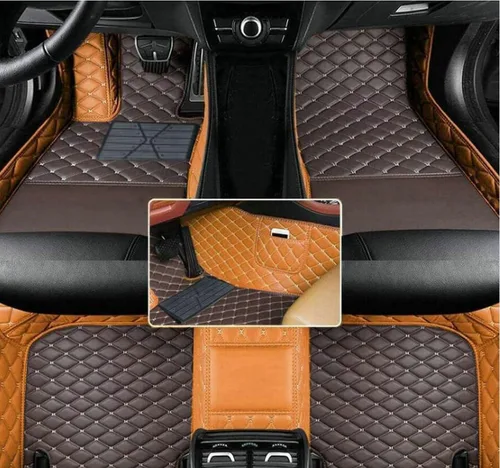 Miniatura 12 de Alfombrillas automotrices personalizadas para Mercedes Benz A B C CLA CLS CLK GLE GLS GLA GLK GL ML G S GLC SL CL SLC R SLK, etc. Tapete de cuero