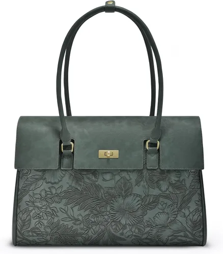 Miniatura 10 de LOVEVOOK Bolso de Mensajero para Computador Portátil para Mujeres, Bolso de Hombro Cruzado para Computador y Negocios, Profesional, Bolso de Mano